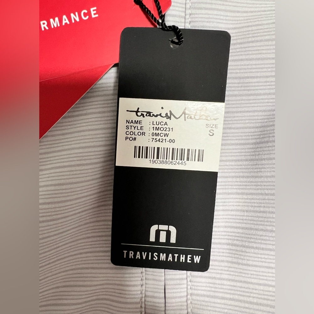 Travis Mathew Luca quarter zip golf windbreaker - Picture 7 of 9